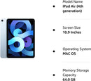 Apple iPad Air 10.9-inch, (4th generation)