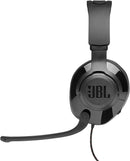 JBL Quantum 200 - Wired Over-Ear Gaming Headphones - Black