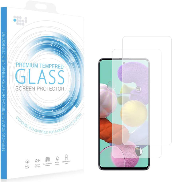 Samsung Galaxy A72 - CLEAR  - Screen Glass Protector (Tempered Glass)