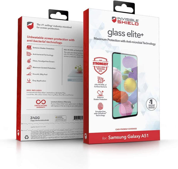 Samsung Galaxy A51 - CLEAR  - Glass Screen Protector (Tempered Glass)