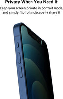 iPhone 12/12 Pro Privacy Screen Protector, Tempered Glass, Bubble Free, Easy Application