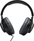 JBL Quantum 100 - Wired Over-Ear Gaming Headphones - Black