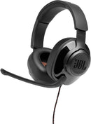 JBL Quantum 200 - Wired Over-Ear Gaming Headphones - Black