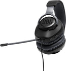JBL Quantum 100 - Wired Over-Ear Gaming Headphones - Black