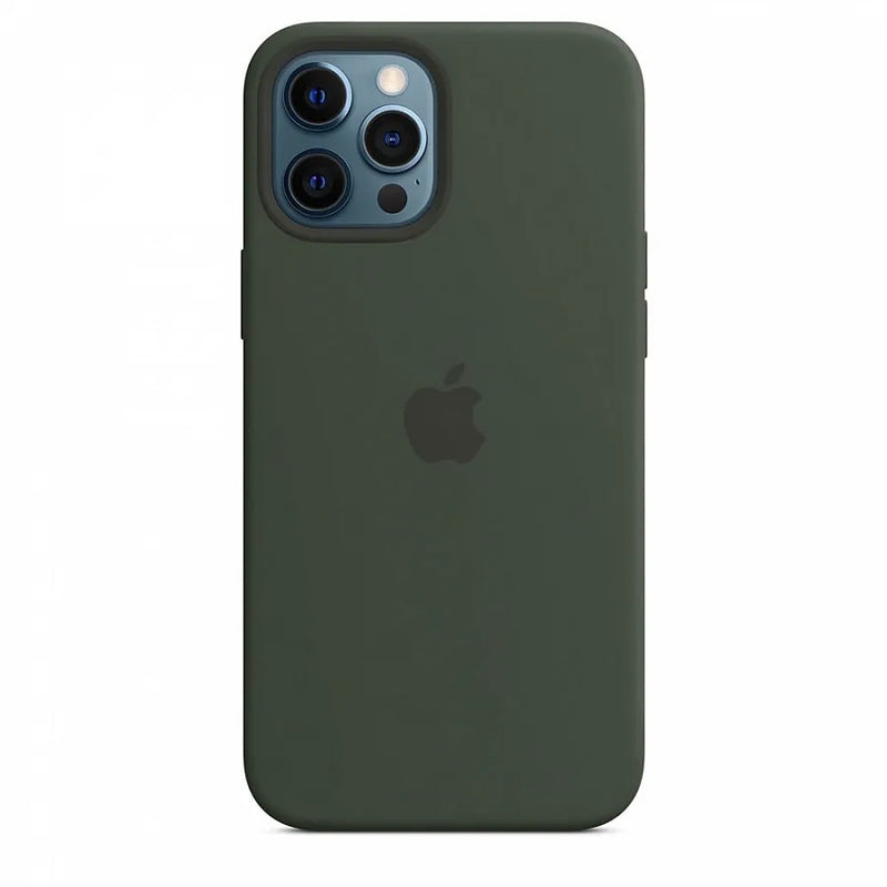 Apple Silicone Case 12 Pro Max  Green