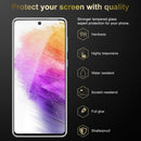 Samsung Galaxy A73 5G - CLEAR - Screen Protector Tempered Glass