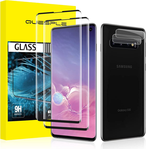 Samsung Galaxy S10  - CLEAR - Screen Protector Tempered Glass (without camera lens protector)