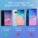 Samsung Galaxy S10  - CLEAR - Screen Protector Tempered Glass (without camera lens protector)