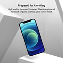 iPhone 12/12 Pro Privacy Screen Protector, Tempered Glass, Bubble Free, Easy Application