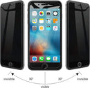 Privacy Screen Protector for iPhone 8 and iPhone 7,  Anti-Spy Tempered Glass Film