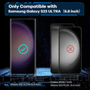 Samsung Galaxy S23 Ultra - CLEAR - Screen Protector Tempered Glass