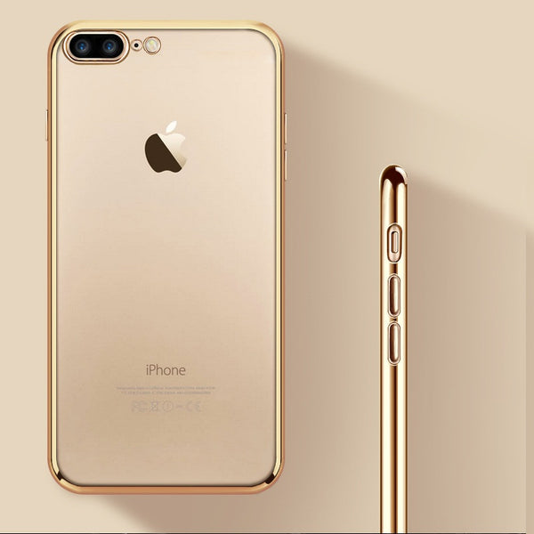 IPHONE 8/7PLUS GEL CASE GOLD