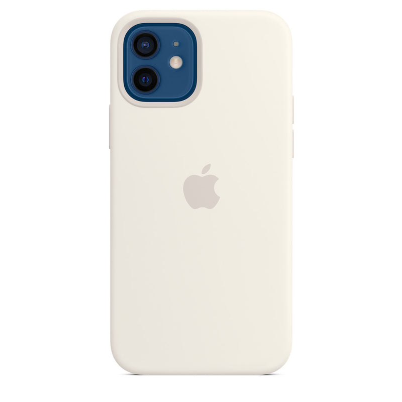 Apple silicone Case IPHONE 12/ 12 Pro White