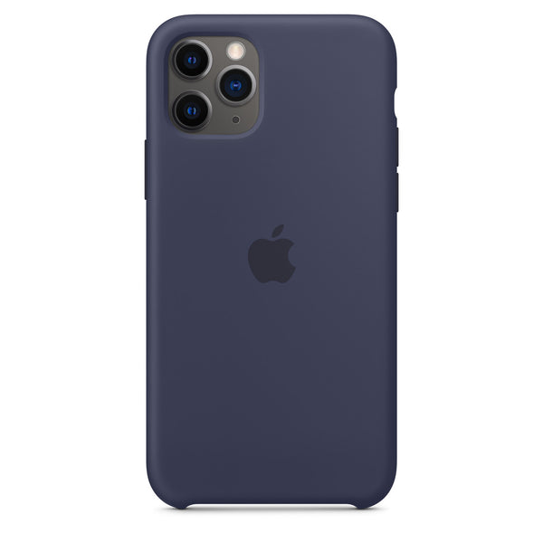 Silicon apple case dark blue