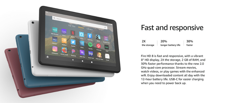 AMAZON FIRE HD 8