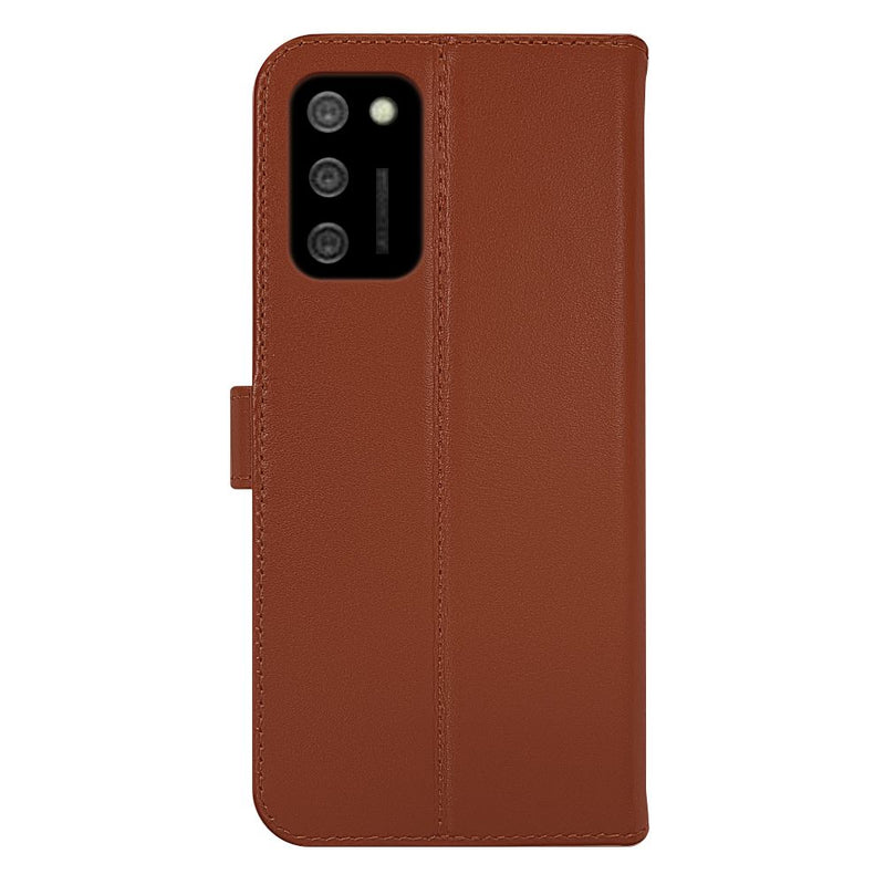 WALLET CASE SAMSUNG A02S BROWN